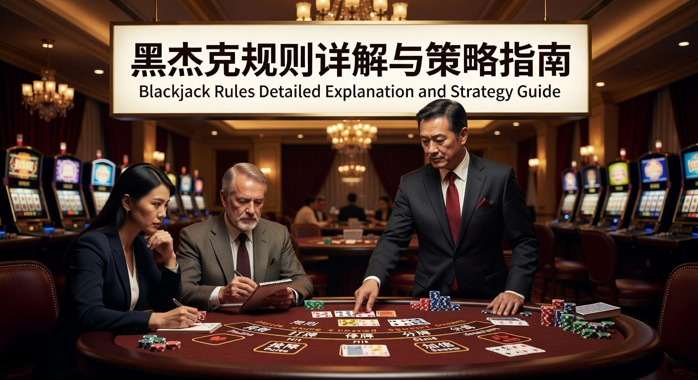 二十一点 blackjack 规则与实战策略｜2026年指南