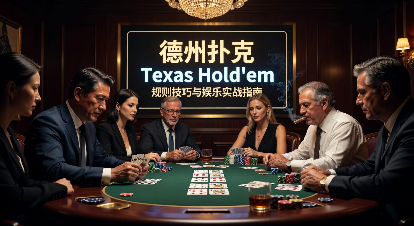 德州扑克 texas hold'em 实战入门与下注思路