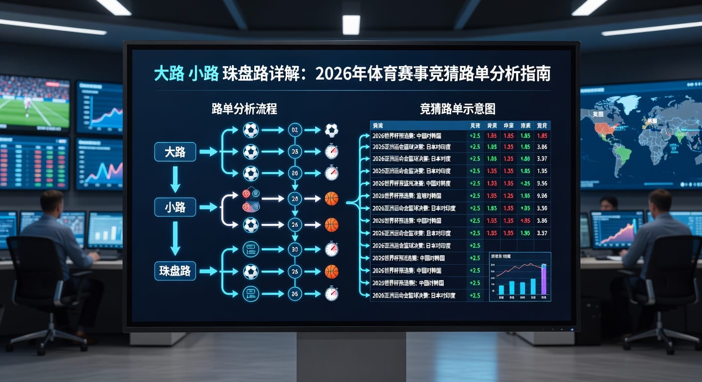 大路｜PM国际体育官网看懂体育赛事大路选择