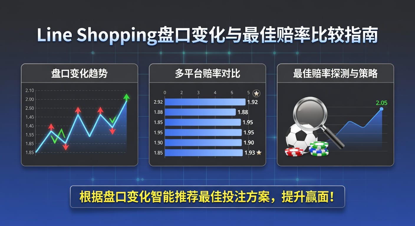 line shopping 盘口变化：最佳赔率比较实战指南