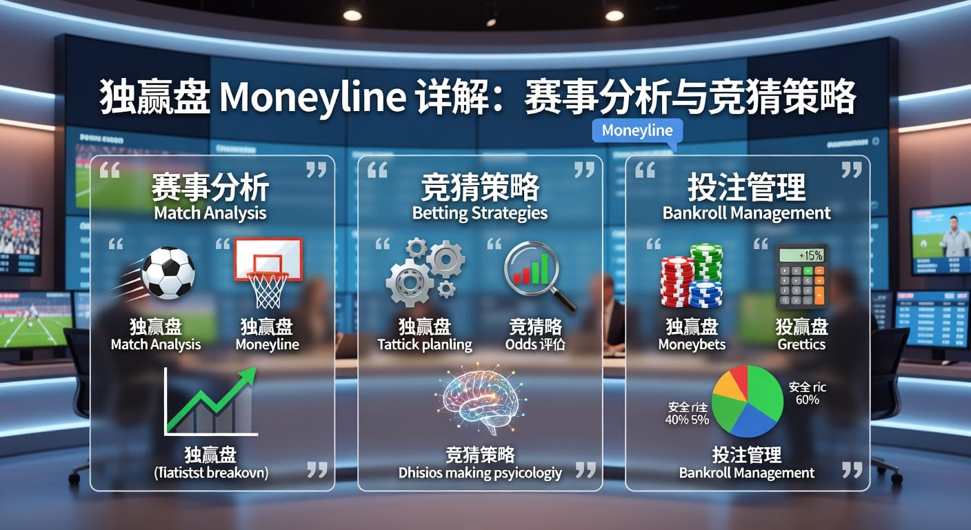 独赢盘 moneyline｜雷速体育官网实战读法