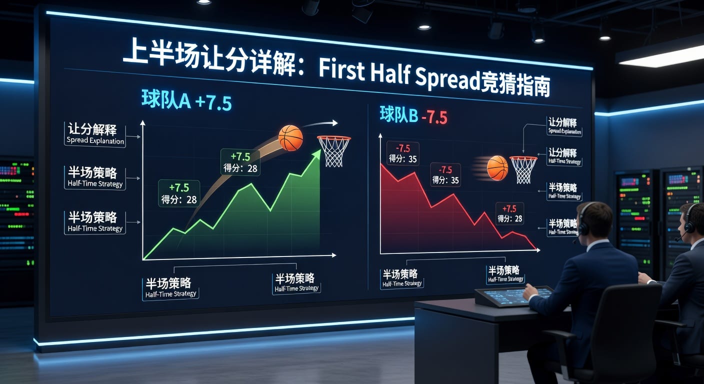 闪电体育官网｜2026年上半场让分 first half spread 实战指南