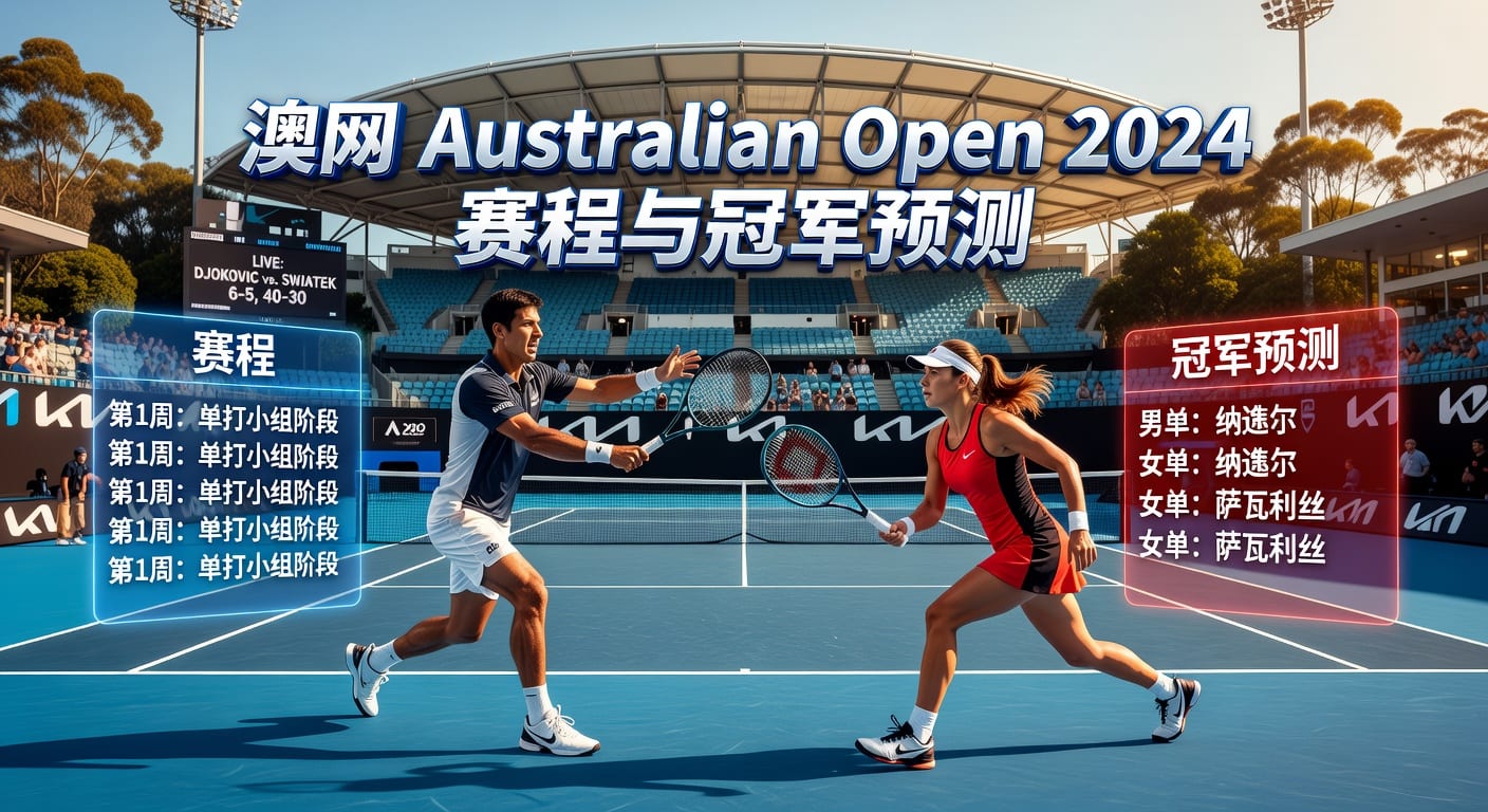 澳网 Australian Open 2026年赛程体育官网前瞻